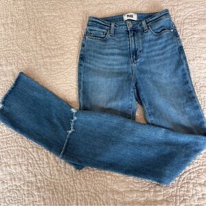 PAIGE Classic Indigo Jeans
